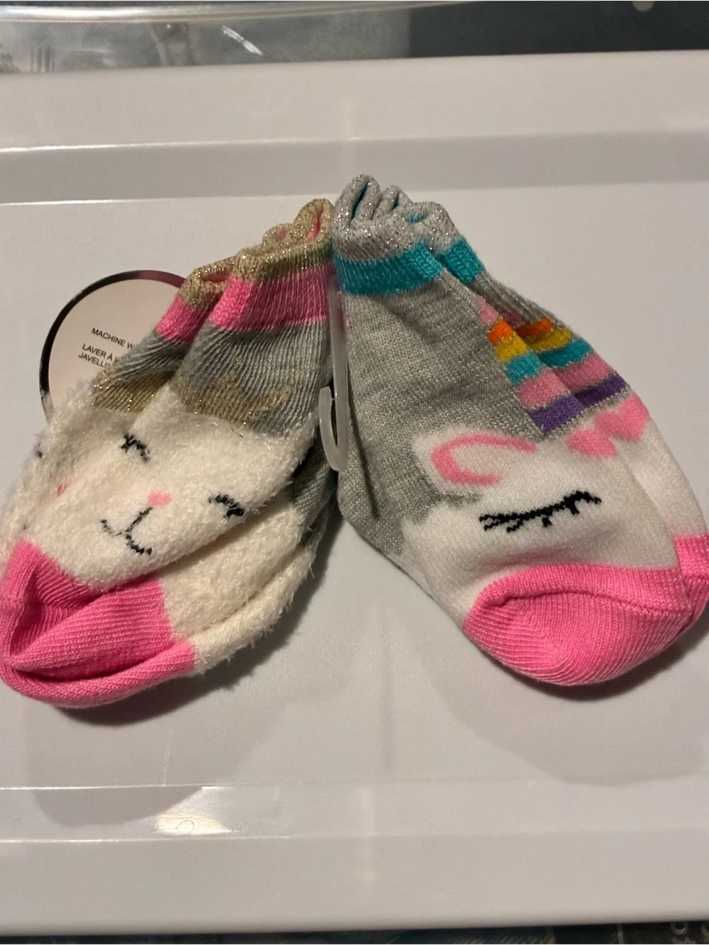 Bundle listing for little girls socks, 10 pairs, New, Size: Small